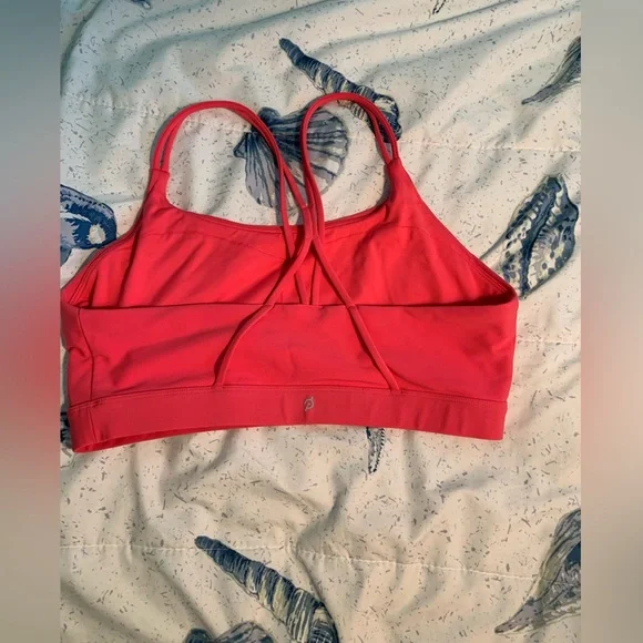 EUC Peloton hot pink  Sports Bra size extra large - Picture 2 of 3